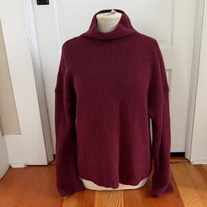 Treasure & Bond Pullover Mock Turtleneck Sweater Medium